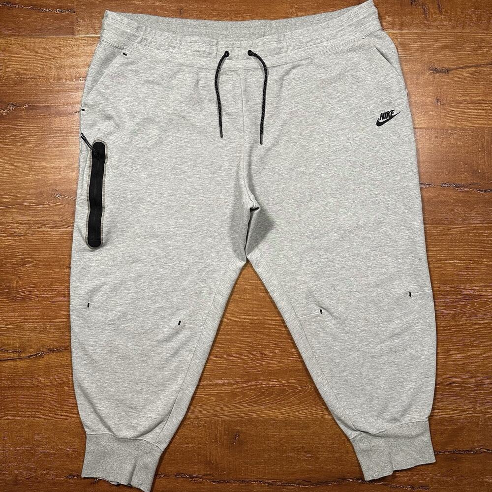 Nike Tech Fleece Jogger Sweatpants Mens 3XL Gray Sweats Athleisure Comfort City